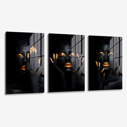 Bundle: "Golden Women" (3x) – Glass