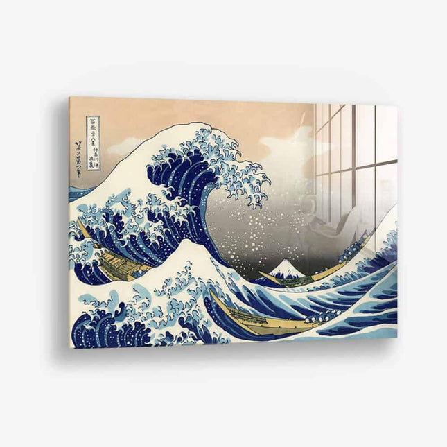 Great Wave – Glass