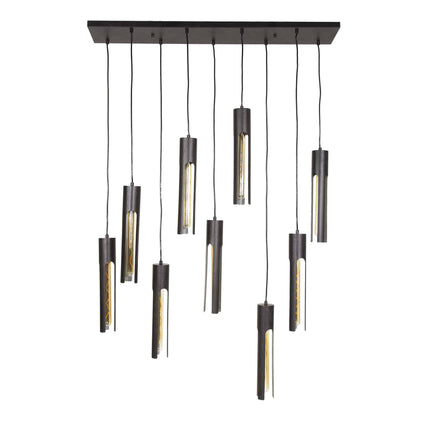 Pendant Lamp 5+4 tube / Arctic Black