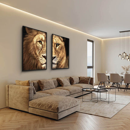 Bundle: "Lion & Lioness Color" (2x)