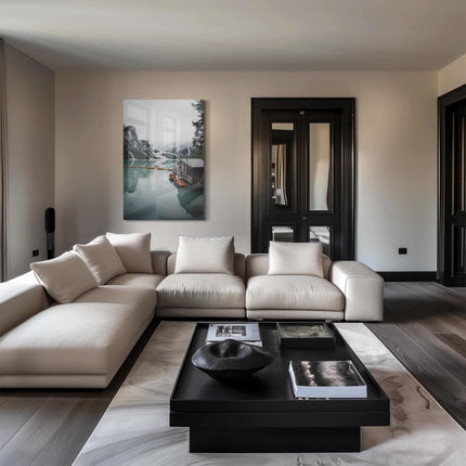 Mountain Lake II – Glass