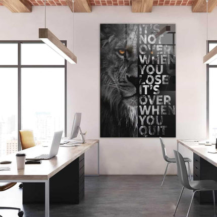 Never Give Up – Glass