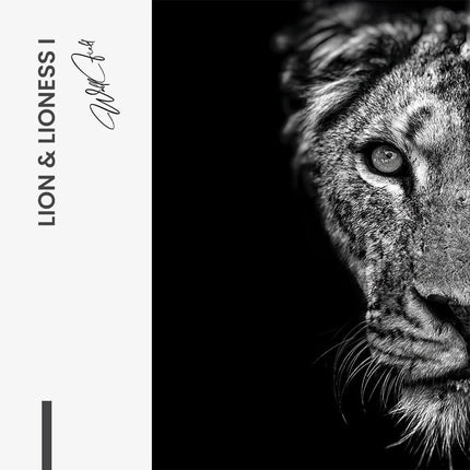 Bundle: "Lion & Lioness III" (2x) – Glass