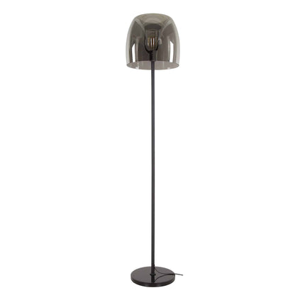 Floor Lamp 1L drift glass  Smoke Grey Glass