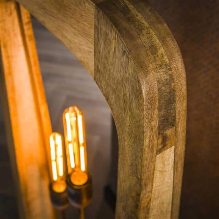 Floor Lamp 3L bray / Solid Natural Mango