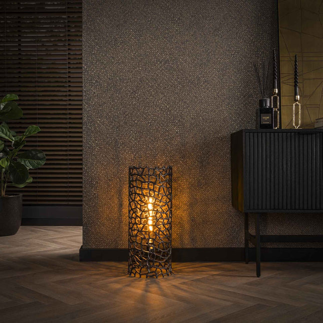 Floor Lamp Ø25 weaver cylinder