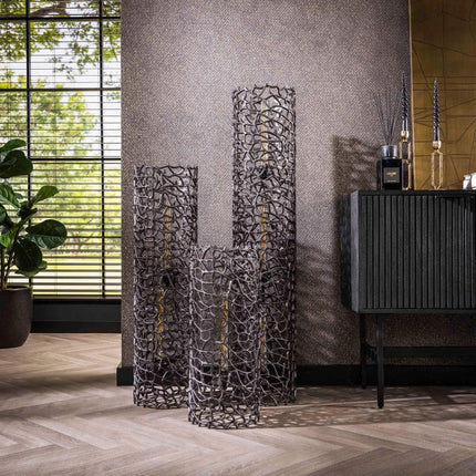 Floor Lamp Ø25 weaver cylinder L