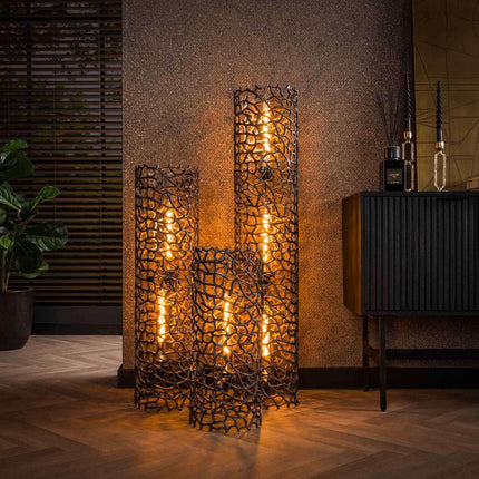 Floor Lamp Ø25 weaver cylinder L