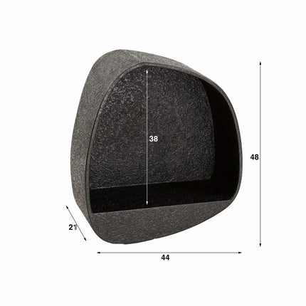 Wall Cabinet metallic breed / Gray