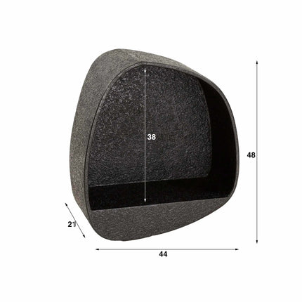 Wall Cabinet metallic breed / Gray