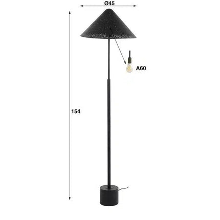 Floor Lamp kosmos LED-dimmer / Charcoal