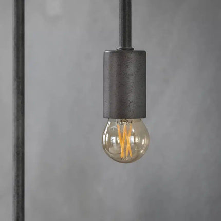 LED [G45] filament bulb Ø4,5 – E27 4W dimmable / Amber-Colored Glass