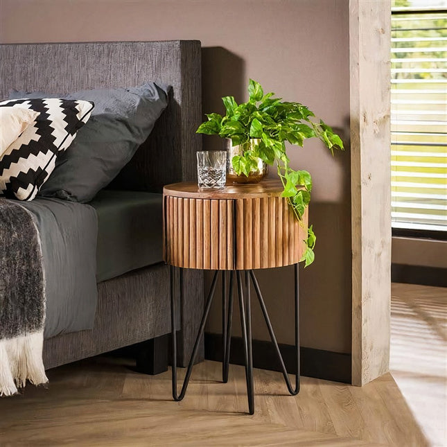 Nightstand 1L Vera rond