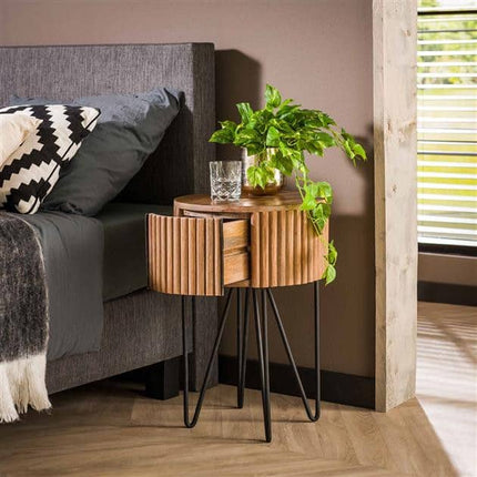 Nightstand 1L Vera rond