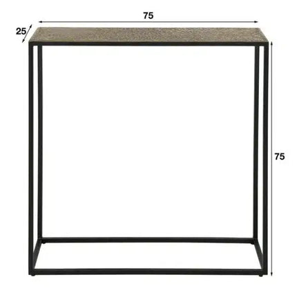 High Table iron metallic / Antique Bronze