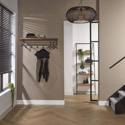 Coat Rack Wooden Devon (6 haken)